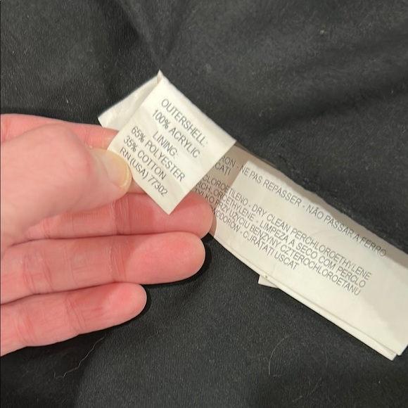 Zara Black Faux Fur Vest women’s medium lined warm - Picture 6 of 12